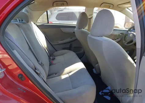 2009 Toyota Corolla Le из США, поврежденный, VIN 2T1BU40E39C112603